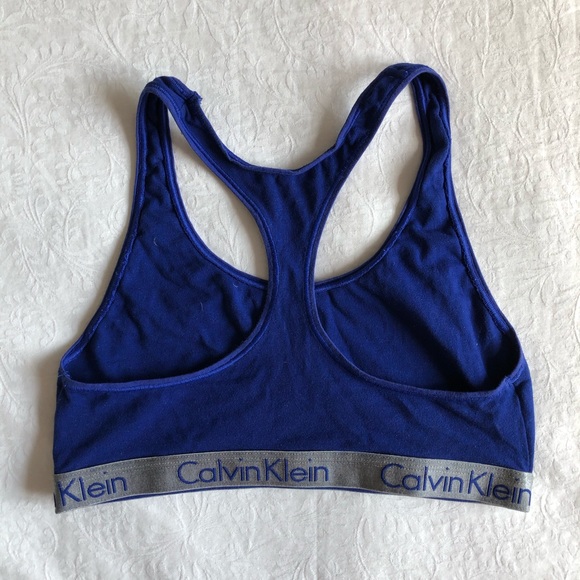 Royal blue calvin klein bralette - Picture 2 of 3